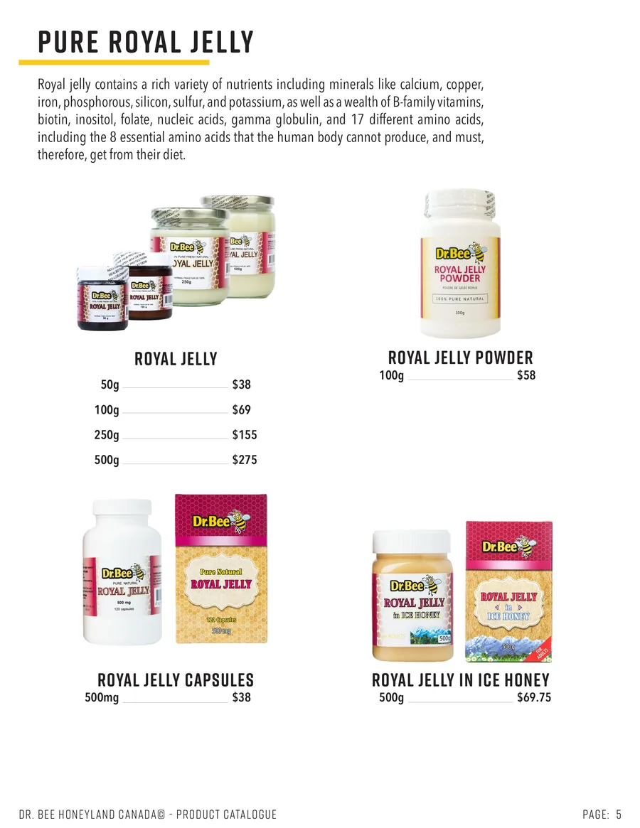 Pure Royal Jelly