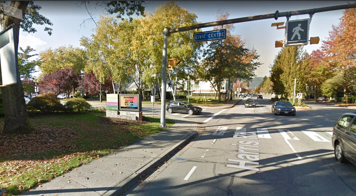 Pitt Meadows City Hall Digital Sign, Mock-Up