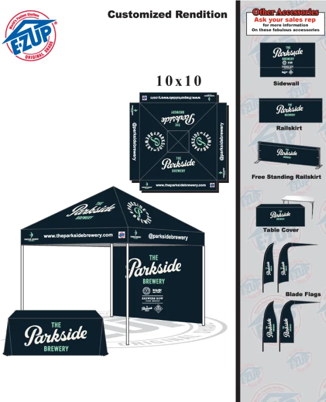 Parkside Brewery 10X10 Tent Kit